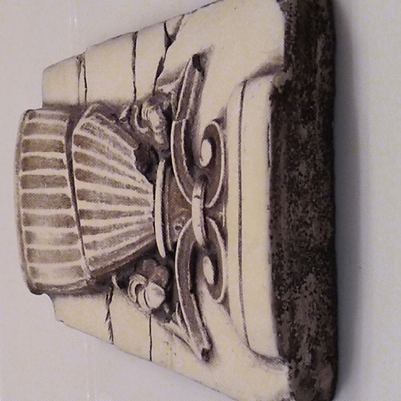 CLEITO *Signed bisque,  Atlantis Tile, like Sid Dickens. *Rare & Retired - Picture 4 of 11